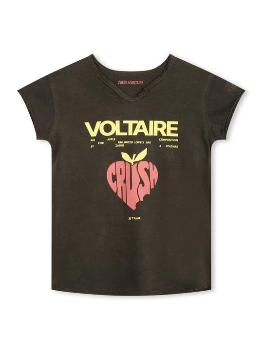 Foto van product T-shirt print Zadig&Voltaire kaki