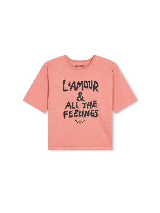 Foto van product T-shirt print Zadig&Voltaire rood