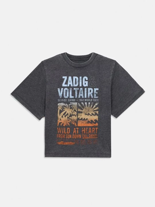 Foto van product T-shirt print Zadig&Voltaire zwart