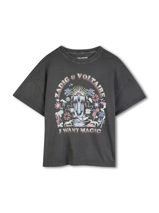 Foto van product T-shirt print Zadig&Voltaire zwart