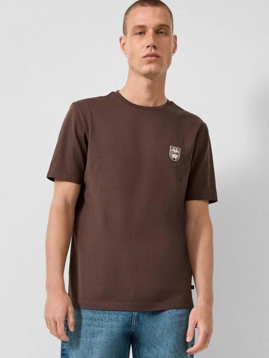 Foto van product T-Shirt QS bruin