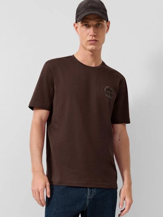 Foto van product T-Shirt QS bruin