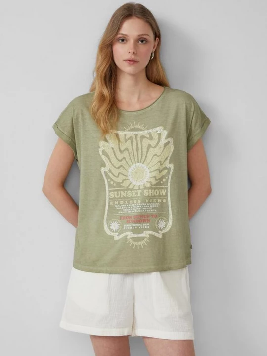 Foto van product T-Shirt QS groen