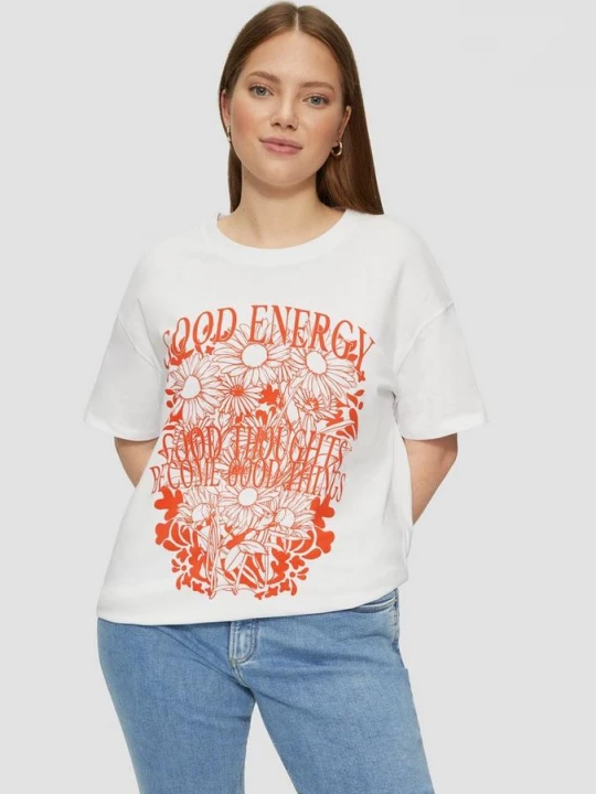 Foto van product T-shirt QS wit