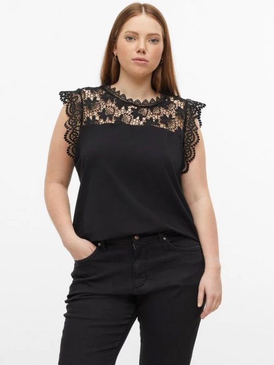 Foto van product T-Shirt QS zwart