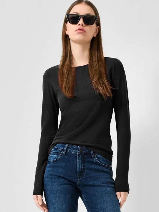 Foto van product T-Shirt QS zwart