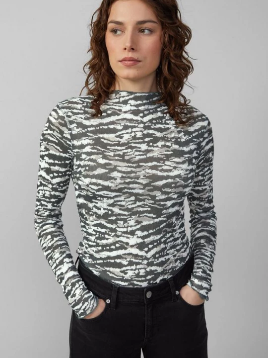Foto van product T-shirt QS zwart