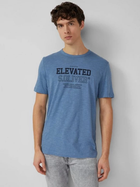 Foto van product T-Shirt Regular Fit met print op de voorkant s.Oliver