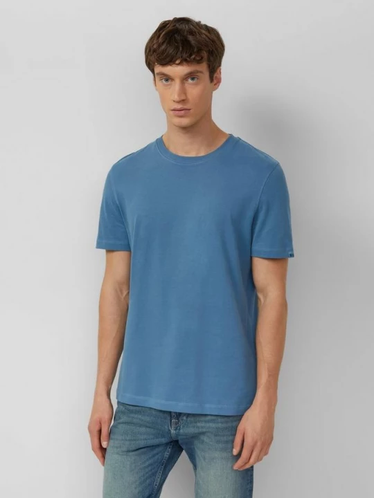Foto van product T-shirt Regular Fit met zware kwaliteit en wassing s.Oliver blauw