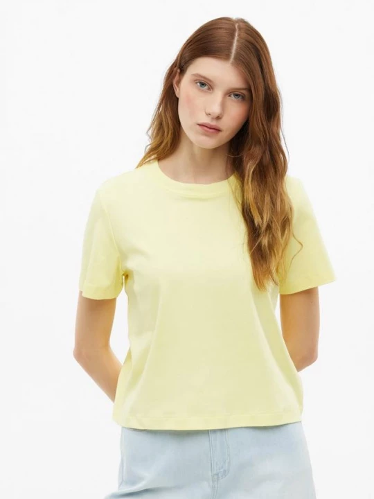 Foto van product T-Shirt s.Oliver geel