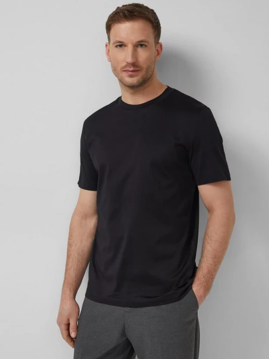 Foto van product T-shirt van fijne jersey met ronde hals s.Oliver zwart