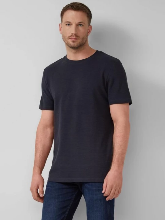 Foto van product T-shirt van getextureerde jersey s.Oliver blauw