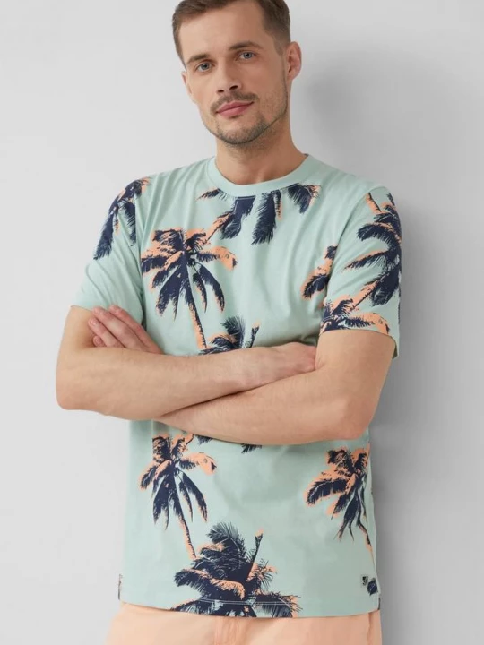 Foto van product T-shirt van katoen met print all-over s.Oliver