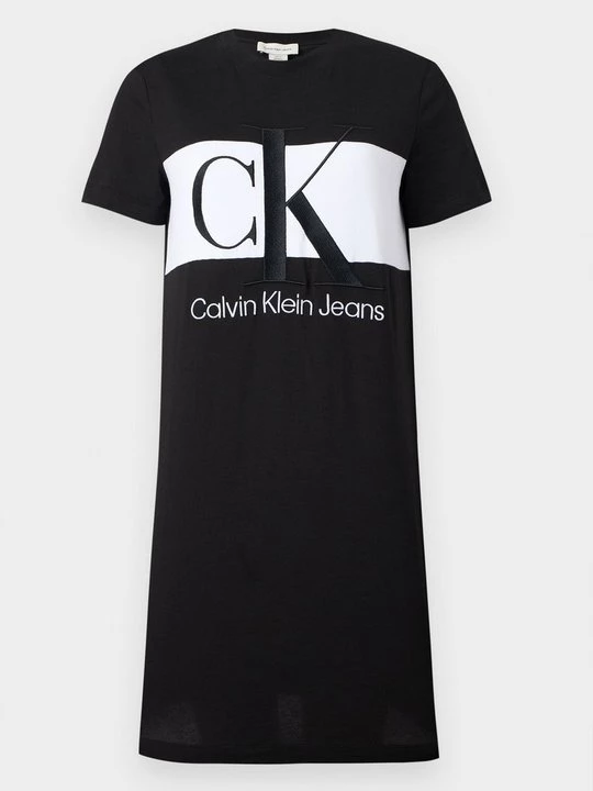 Foto van product T-shirtjurk Calvin Klein Jeans zwart