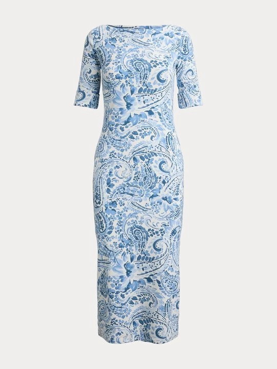 Foto van product T-shirtjurk Lauren Ralph Lauren lichtblauw