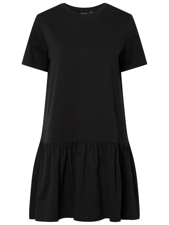 Foto van product T-shirtjurk Pieces zwart
