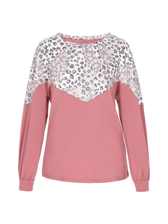 Foto van product faina Athlsr Shirt mauve / zwart / wit
