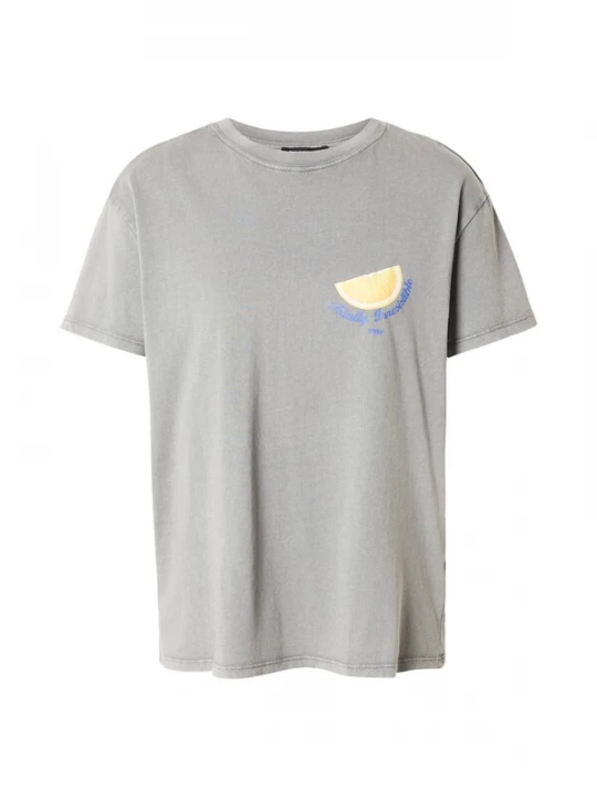 Foto van product Tally Weijl Shirt blauw / geel / grijs / wit