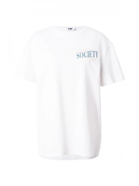 Foto van product Tally Weijl Shirt camel / smaragd / wit