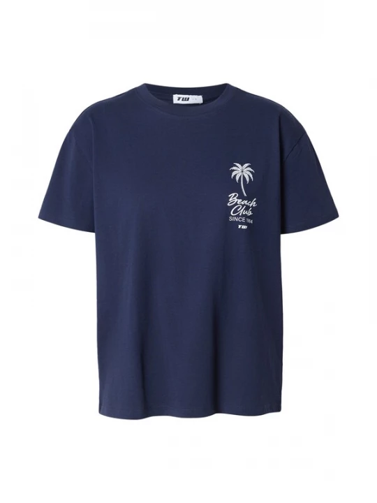 Foto van product Tally Weijl Shirt donkerblauw / wit