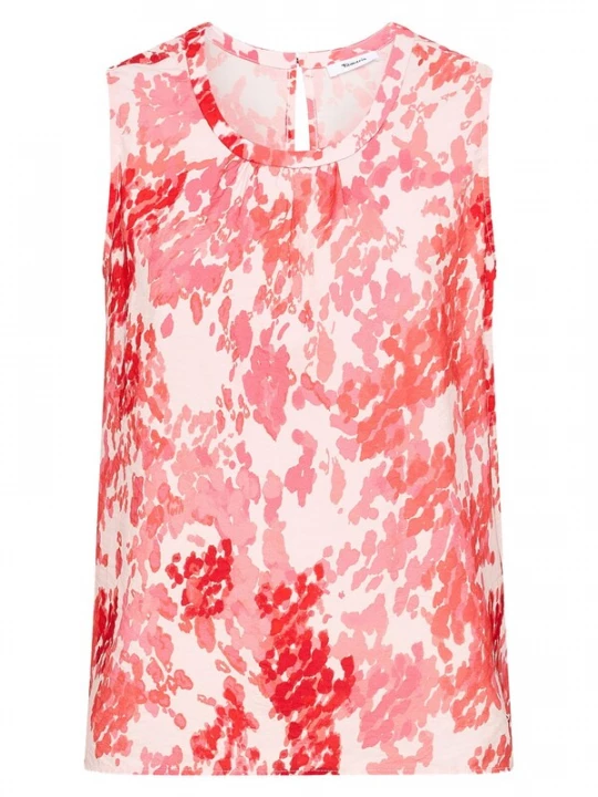 Foto van product Tamaris Blouse pink / watermeloen rood / wit