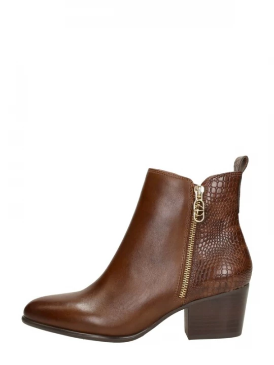 Foto van product Tamaris Boots 'Enkellaarsjes Hak' cognac