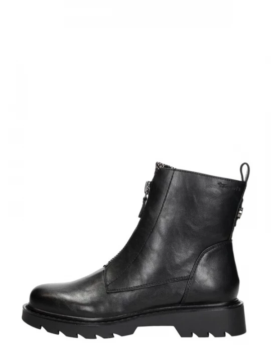 Foto van product Tamaris Boots 'Enkellaarsjes Plat' zwart