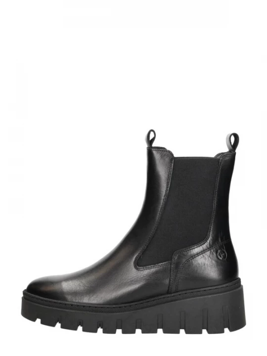 Foto van product Tamaris Boots 'Enkellaarsjes Plat' zwart