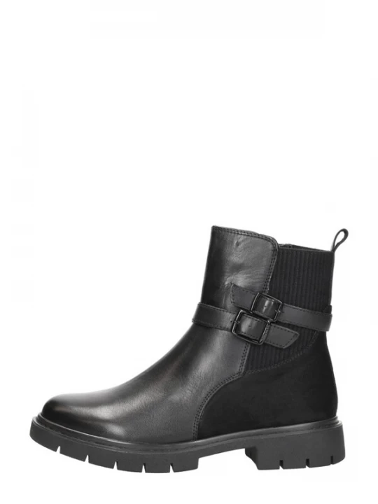 Foto van product Tamaris Boots 'Enkellaarsjes Plat' zwart