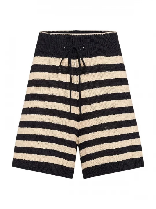 Foto van product Tamaris Broek zwart / wit