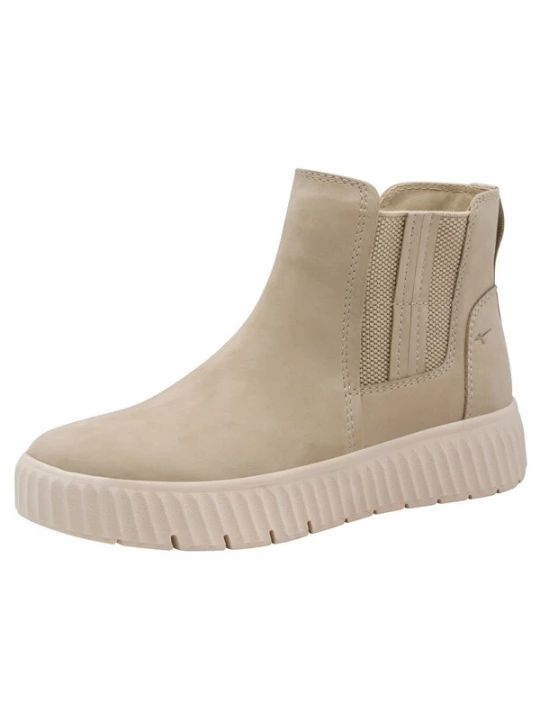 Foto van product Tamaris Enkellaarsjes beige