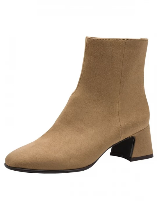 Foto van product Tamaris Enkellaarsjes beige