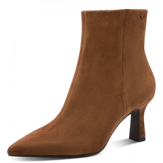 Foto van product Tamaris Enkellaarsjes cognac