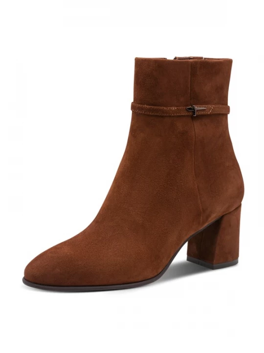 Foto van product Tamaris Enkellaarsjes cognac
