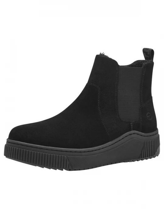 Foto van product Tamaris Enkellaarsjes 'Comfort' zwart