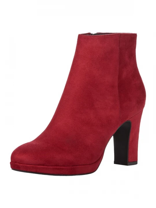 Foto van product Tamaris Enkellaarsjes rood
