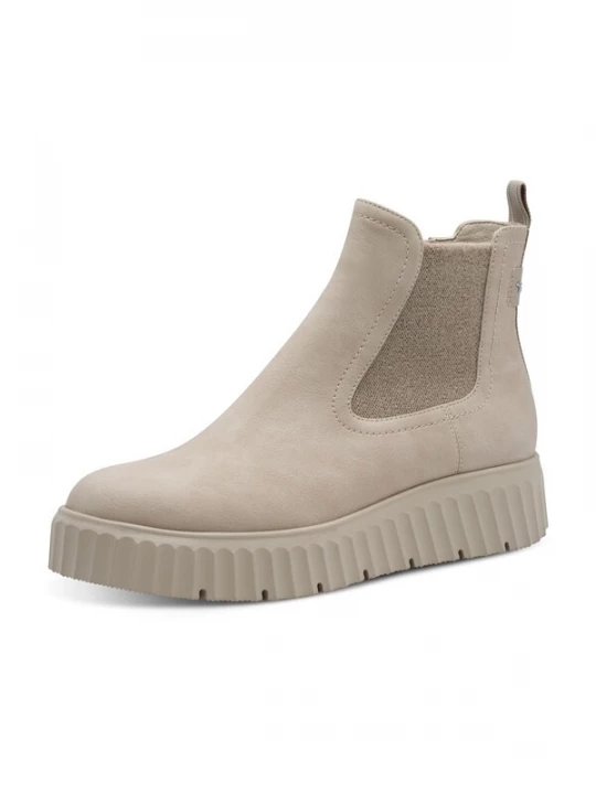Foto van product Tamaris Enkellaarsjes stone grey