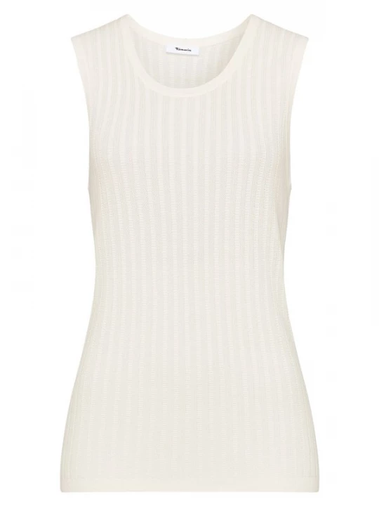 Foto van product Tamaris Gebreide top wit