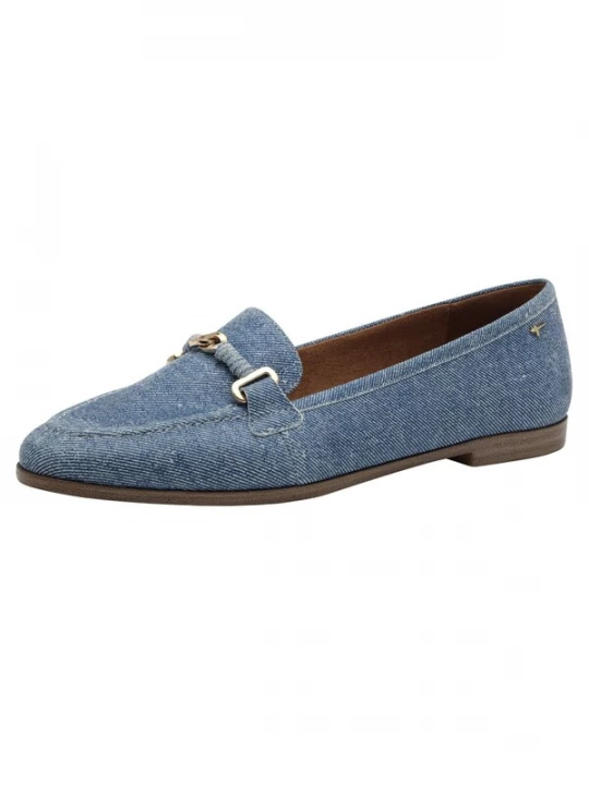 Foto van product Tamaris Instappers blauw denim