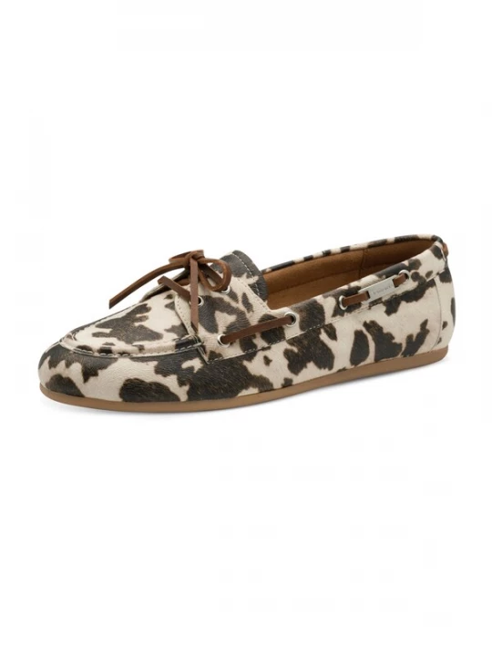 Foto van product Tamaris Mocassins donkerbruin / wolwit