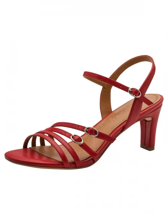 Foto van product Tamaris Sandalen met riem rood