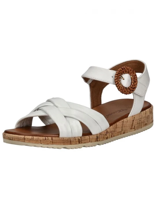 Foto van product Tamaris Sandalen met riem wit