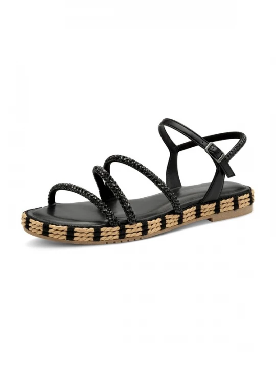 Foto van product Tamaris Sandalen met riem zwart