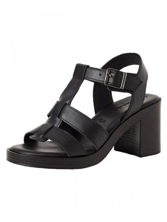 Foto van product Tamaris Sandalen met riem zwart