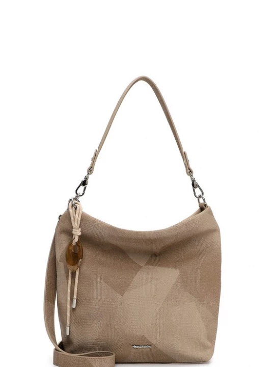 Foto van product Tamaris Schoudertas 'Karen' sand / donkerbeige