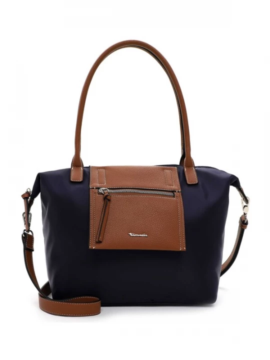 Foto van product Tamaris Shopper 'Fabrizia' nachtblauw / karamel