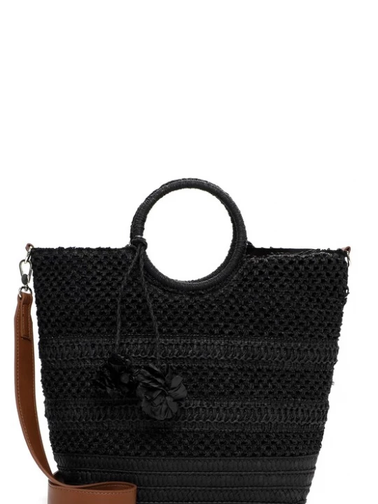 Foto van product Tamaris Shopper ' Kassandra ' zwart