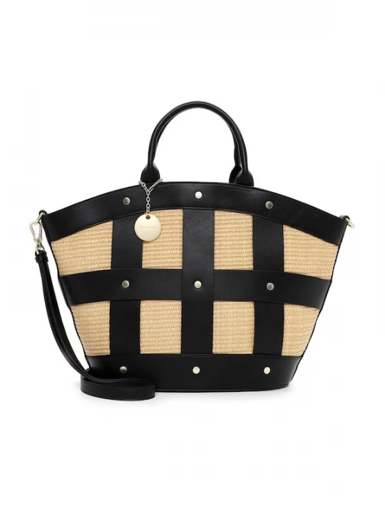 Foto van product Tamaris Shopper 'Kirsti' beige / zwart