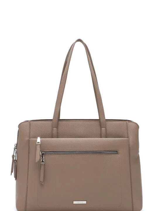 Foto van product Tamaris Shopper 'Melissa' donkerbeige