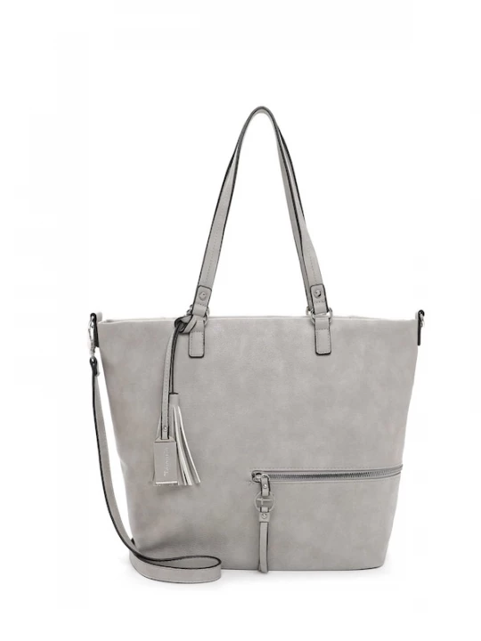 Foto van product Tamaris Shopper 'Nele' lichtgrijs